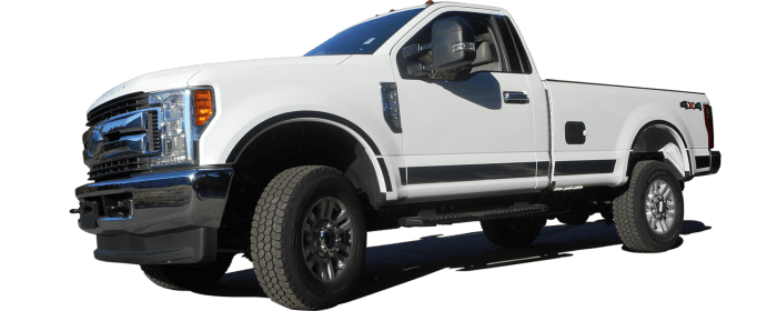 F-250 and F-350 SUPER DUTY 2dr QAA Stainless 1pcs Tailgate Accent RT57320 thumbnail 2