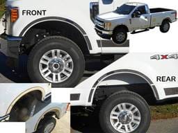 F-250/F-350 SUPER DUTY 2dr QAA Stainless 10pcs Wheel Well Accent WQ57320