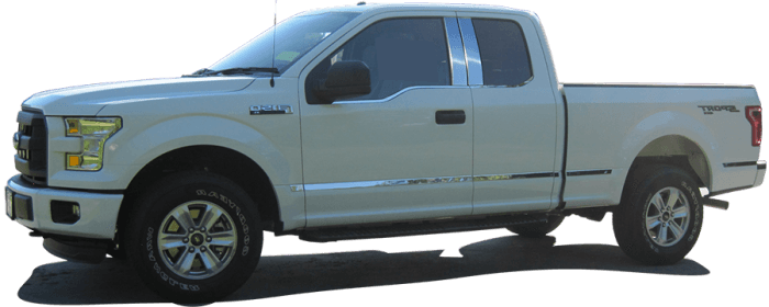 F-250/F-350 SUPER DUTY Super Cab, Crew Cab QAA  4pcs Pillar Trim PP55309 thumbnail 12