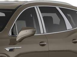 BUICK ENCLAVE 4dr QAA Stainless 12pcs Pillar Trim PP58532