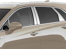 CADILLAC XT5 4dr QAA Stainless 10pcs Pillar Trim PP57262