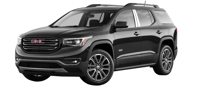 GMC ACADIA 4dr QAA Stainless 4pcs Pillar Trim PP57425 thumbnail 2
