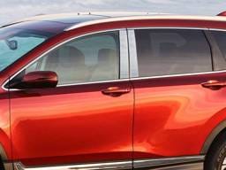 HONDA CR-V 4dr QAA Stainless 4pcs Pillar Trim PP17235