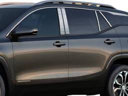 GMC TERRAIN 4dr QAA Stainless 8pcs Pillar Trim PP58277