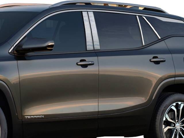 GMC TERRAIN 4dr QAA Stainless 8pcs Pillar Trim PP58277