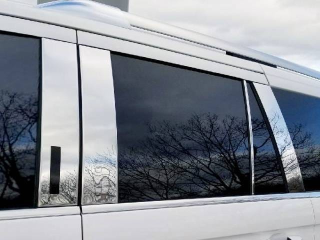 LINCOLN NAVIGATOR 4dr QAA Stainless 8pcs Pillar Trim PP58385 thumbnail 4
