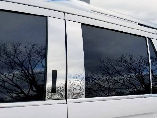 LINCOLN NAVIGATOR 4dr QAA Stainless 6pcs Pillar Trim PP58384 thumbnail 4