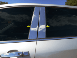 CHEVROLET EQUINOX 4dr QAA Stainless 4pcs Pillar Trim PP58160