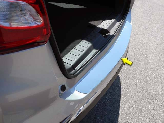 CHEVROLET EQUINOX 4dr QAA Stainless 1pcs Rear Bumper Accent RB58160
