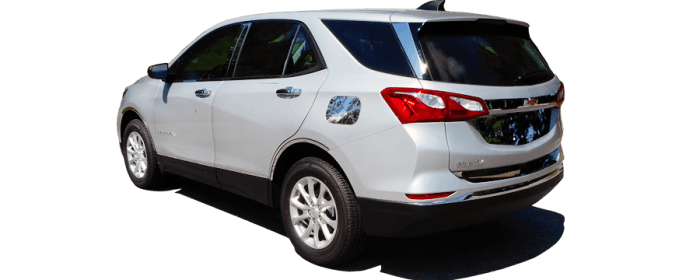 CHEVROLET EQUINOX 4dr QAA Stainless 4pcs Wheel Well Accent WQ58160 thumbnail 3