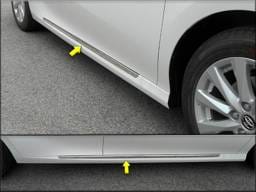 TOYOTA CAMRY 4dr QAA Stainless 2pcs Rocker Panel Trim TH18131