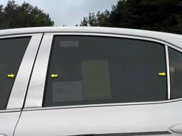 TOYOTA CAMRY 4dr QAA Stainless 6pcs Pillar Trim PP18131