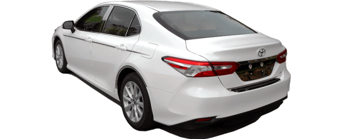 TOYOTA CAMRY 4dr QAA Stainless 1pcs Rear Deck Accent RD18130 thumbnail 3