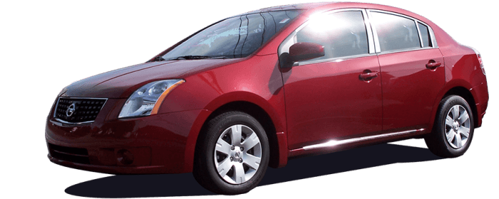 Fits Nissan SENTRA 4dr QAA Stainless 8pcs Rocker Panel Trim TH91575 thumbnail 2
