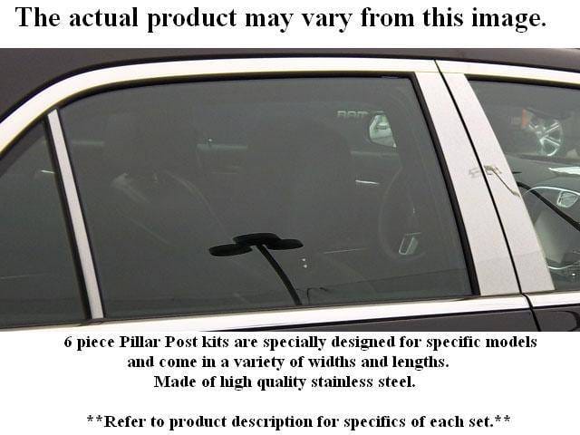 BUICK ROADMASTER 4dr QAA Stainless 8pcs Pillar Trim PP32592