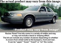FORD CROWN VICTORIA 4dr QAA Stainless 12pcs Rocker Panel Trim TH32359