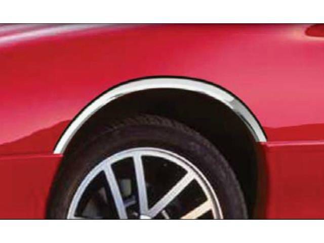 CAMARO 2dr QAA Molded Stainless 4pcs Wheel Well Fender Trim WZ36100