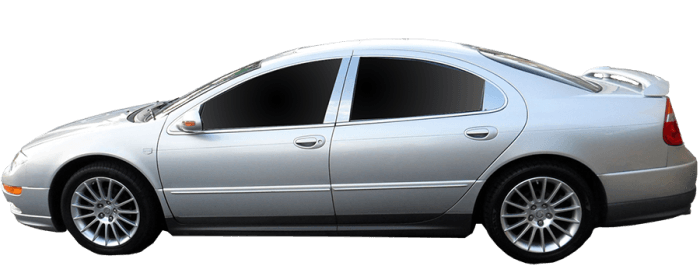 DODGE INTREPID 4dr QAA Stainless 8pcs Rocker Panel Trim TH33912 thumbnail 2