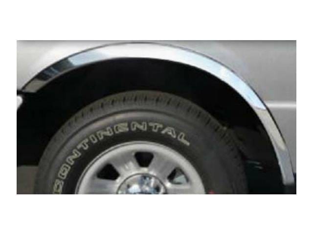FORD RANGER 2dr QAA Molded Stainless 4pcs Wheel Well Fender Trim WZ33320