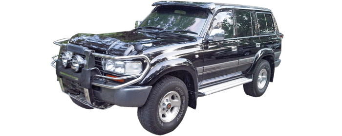 TOYOTA LAND CRUISER 4dr QAA Stainless 10pcs Rocker Panel Trim TH95181 thumbnail 2