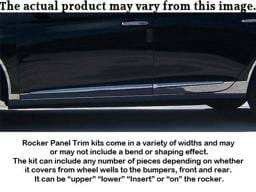 VOLKSWAGEN GOLF 2dr QAA Stainless 6pcs Rocker Panel Trim TH95620