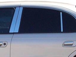 LINCOLN CONTINENTAL 4dr QAA Stainless 6pcs Pillar Trim PP35611