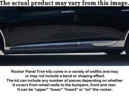 BUICK CENTURY 4dr QAA Stainless 8pcs Rocker Panel Trim TH37540
