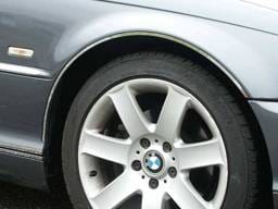 BMW 3 SERIES 2dr QAA Stainless 4pcs Wheel Well Accent WQ25901
