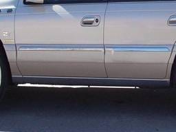 LINCOLN CONTINENTAL 4dr QAA Stainless 6pcs Rocker Panel Trim TH38611