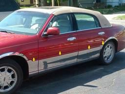 LINCOLN TOWN CAR 4dr QAA Stainless 8pcs Rocker Panel Trim TH38683