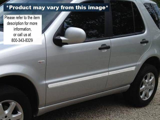 MERCEDES ML CLASS 4dr QAA Stainless 4pcs Molding Insert MI99065