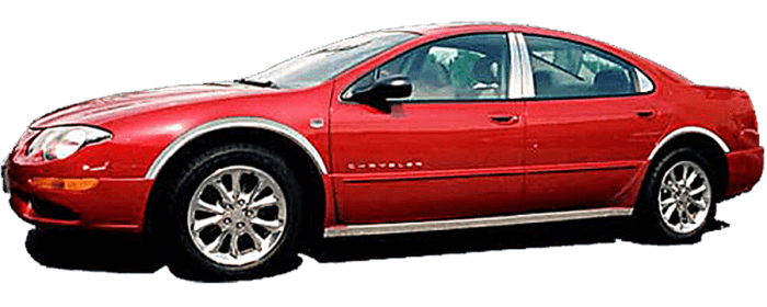 CHRYSLER 300M 4dr QAA Molded Stainless 4pcs Wheel Well Fender Trim WZ39760 thumbnail 2