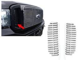 FORD F-250 and F-350 SUPER DUTY 2/4dr QAA 2pcs Grille Accent SGB39321