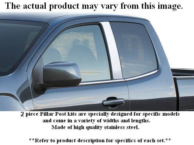 FORD F-250 SUPER DUTY 2dr QAA Stainless 2pcs Pillar Trim PP39320