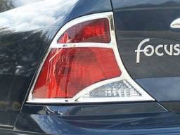 FORD FOCUS 4dr QAA Chrome ABS plastic 2pcs Tail Light Bezels TL39310