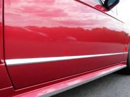 FORD MUSTANG 2dr QAA Stainless 4pcs Molding Insert MI39351