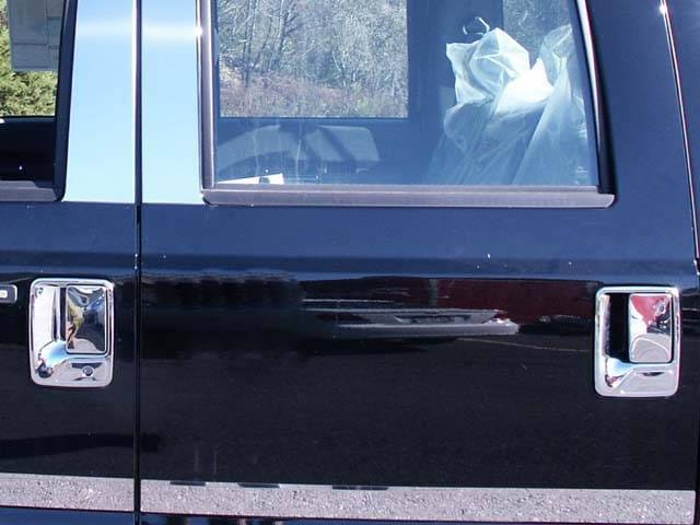 FORD EXCURSION 4dr QAA Chrome ABS plastic 8pcs Door Handle Cover DH39320
