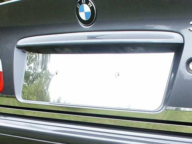 BMW 3 SERIES 2dr QAA Stainless 1pcs License Plate Bezel LP25900 thumbnail 2