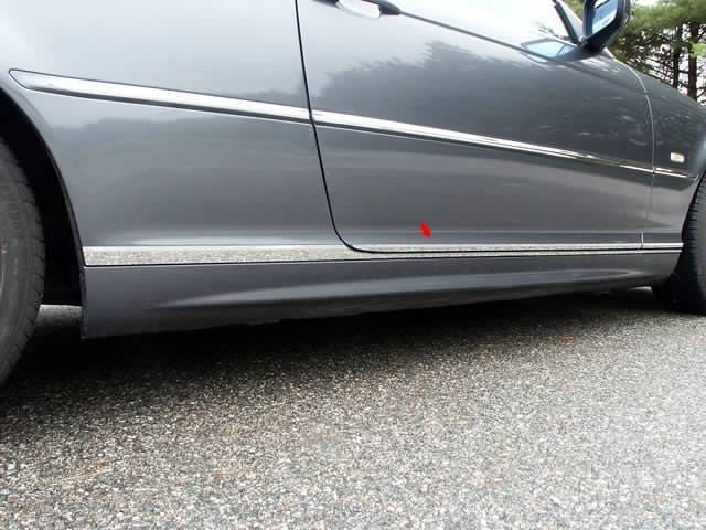BMW 3 SERIES 2dr QAA Stainless 8pcs Rocker Panel Trim TH25900 thumbnail 2
