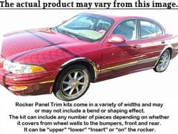 BUICK LESABRE 4dr QAA Stainless 8pcs Rocker Panel Trim TH40566