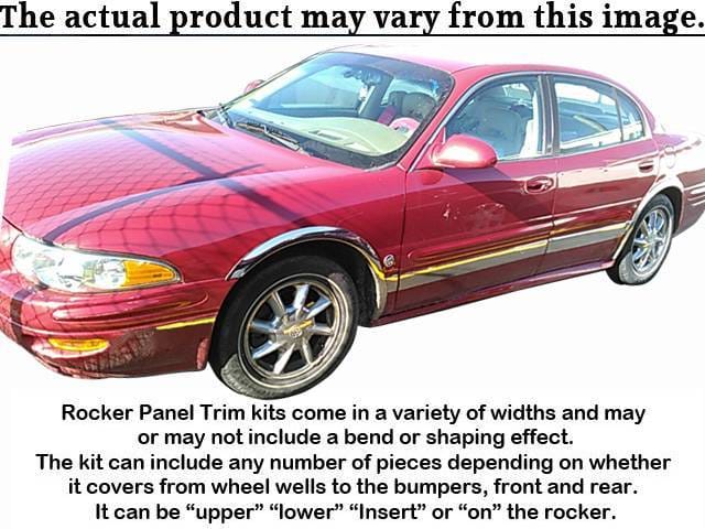 BUICK LESABRE 4dr QAA Stainless 8pcs Rocker Panel Trim TH40566