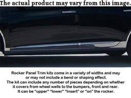 CHEVROLET SUBURBAN 4dr QAA Stainless 8pcs Rocker Panel Trim TH40197