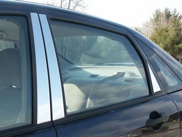 FORD FOCUS 4dr QAA Stainless 6pcs Pillar Trim PP44316