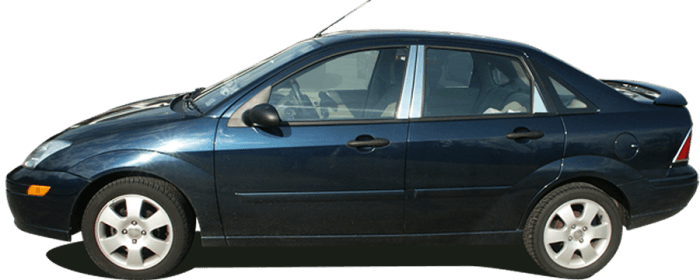 FORD FOCUS 4dr QAA Stainless 6pcs Pillar Trim PP44316 thumbnail 2