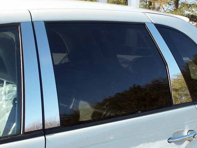 CHRYSLER PT CRUISER 4dr QAA Stainless 6pcs Pillar Trim PP41701