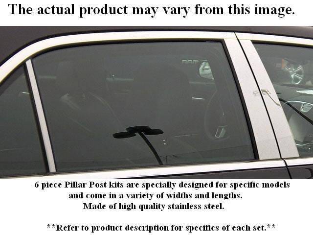 PEUGEOT 307 SW 5dr QAA Stainless 6pcs Pillar Trim PP25840