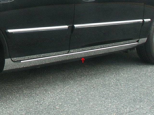 KIA OPTIMA 4dr QAA Stainless 8pcs Rocker Panel Trim TH24805