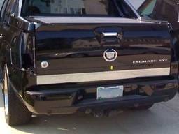CADILLAC ESCALADE 4dr QAA Stainless 1pcs Tailgate Accent RT42257