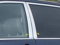 TOYOTA HIGHLANDER 4dr QAA Stainless 4pcs Pillar Trim PP24110