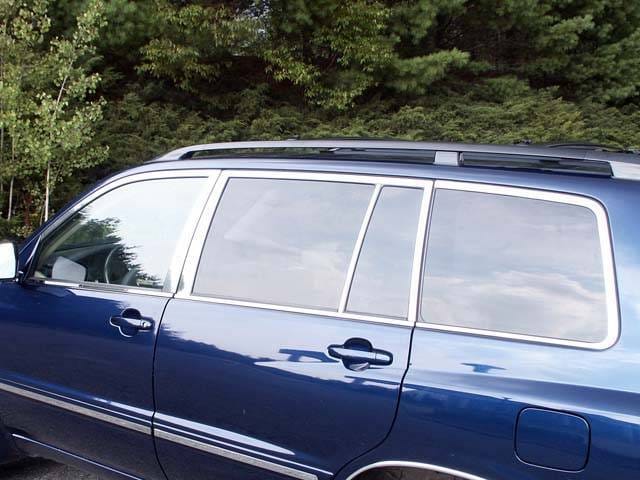 TOYOTA HIGHLANDER 4dr QAA Stainless 22pcs Window Accent Package WP24110